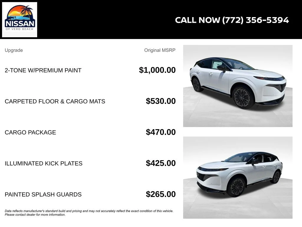 New 2026 Everest White Pearl TriCoat / Super Black Two-tone Nissan Platinum image 6