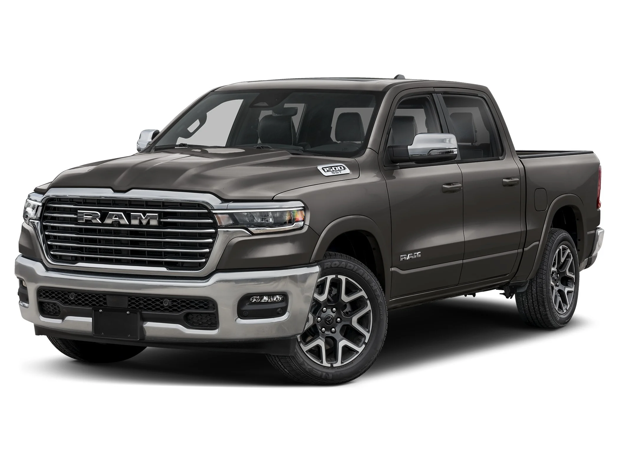 New 2027 Granite Crystal Metallic Clear-Coat  Paint Ram LARAMIE CREW CAB 4X4 5