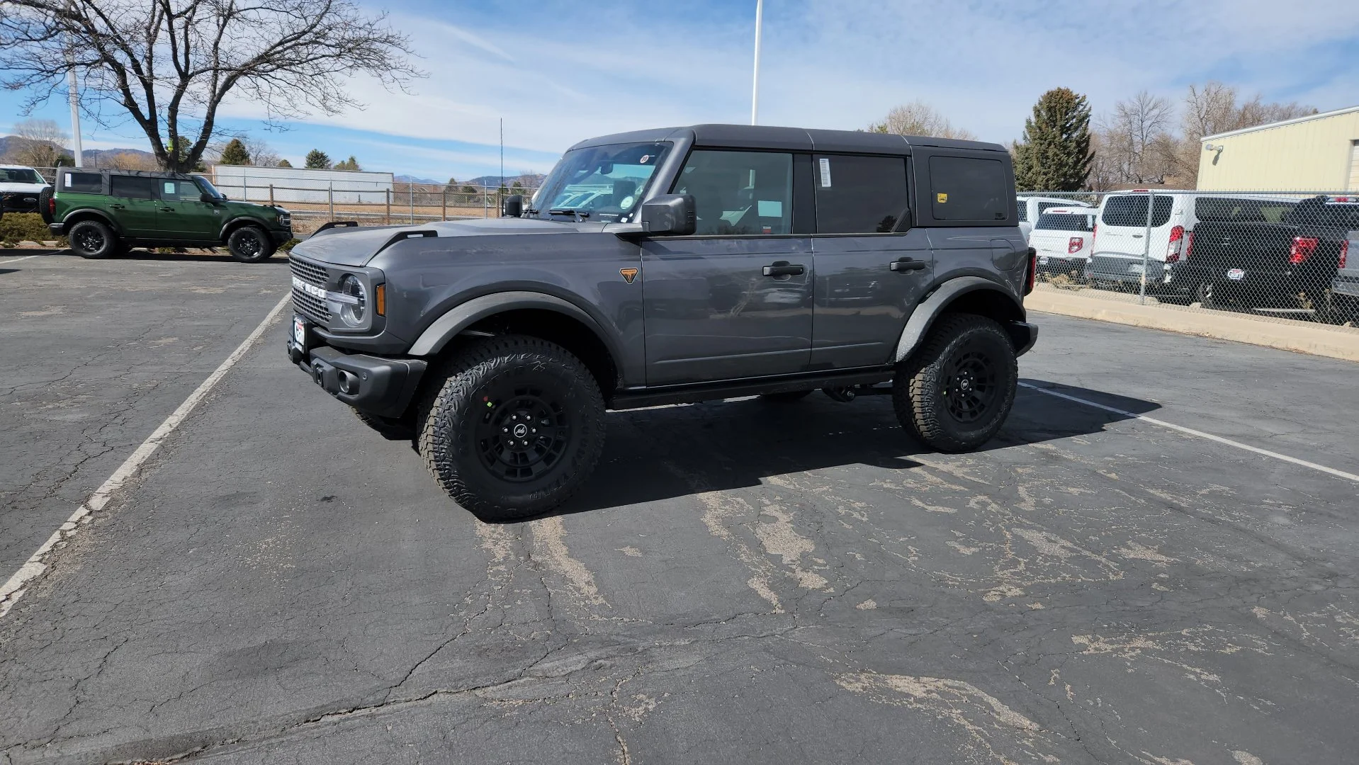 New 2026 Carbonized Gray Metallic Ford Badlands image 4