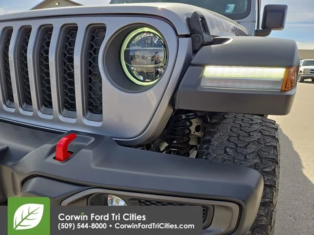 Used 2020 Billet Silver Metallic Clearcoat Jeep Rubicon image 6