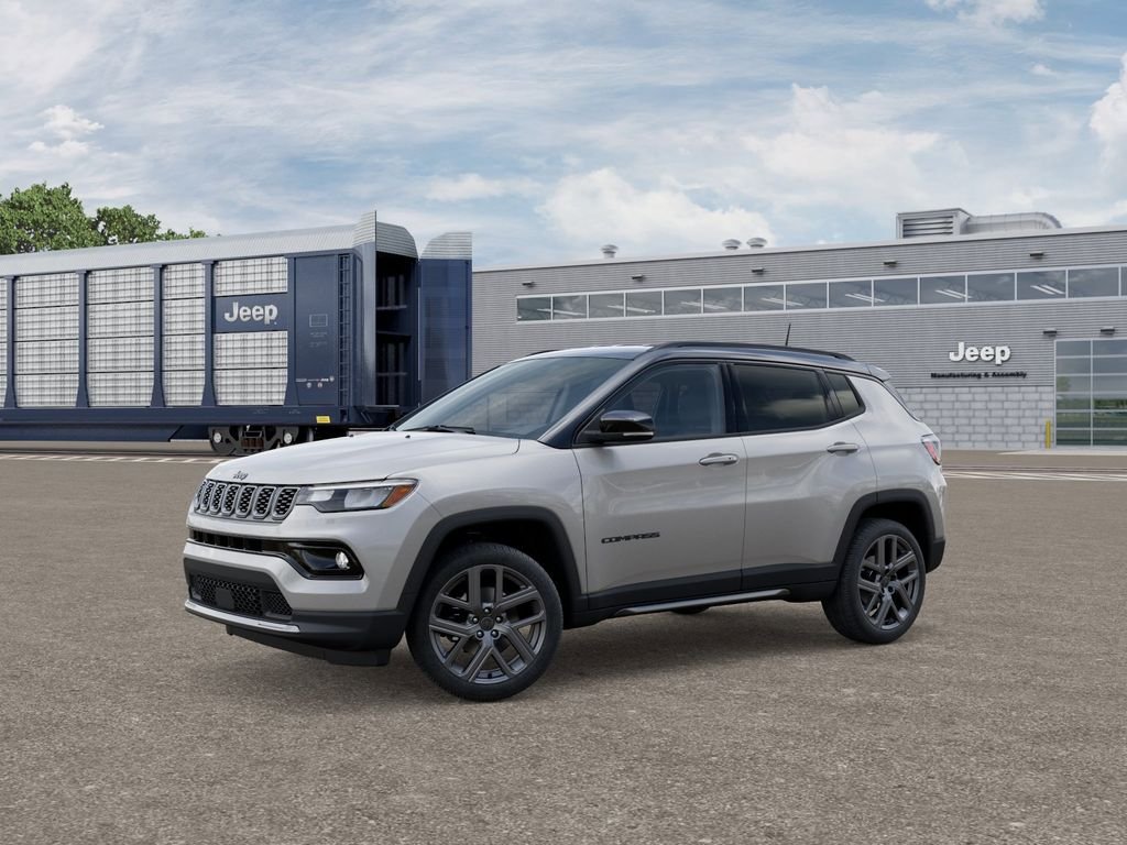 New 2026 Silver Zynith Metallic Clear-Coat Exterior Paint Jeep Limited image 2