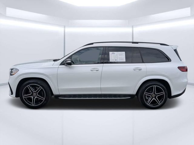 Used 2025 MANUFAKTUR Moonlight White Metallic Mercedes-Benz GLS 450 image 6