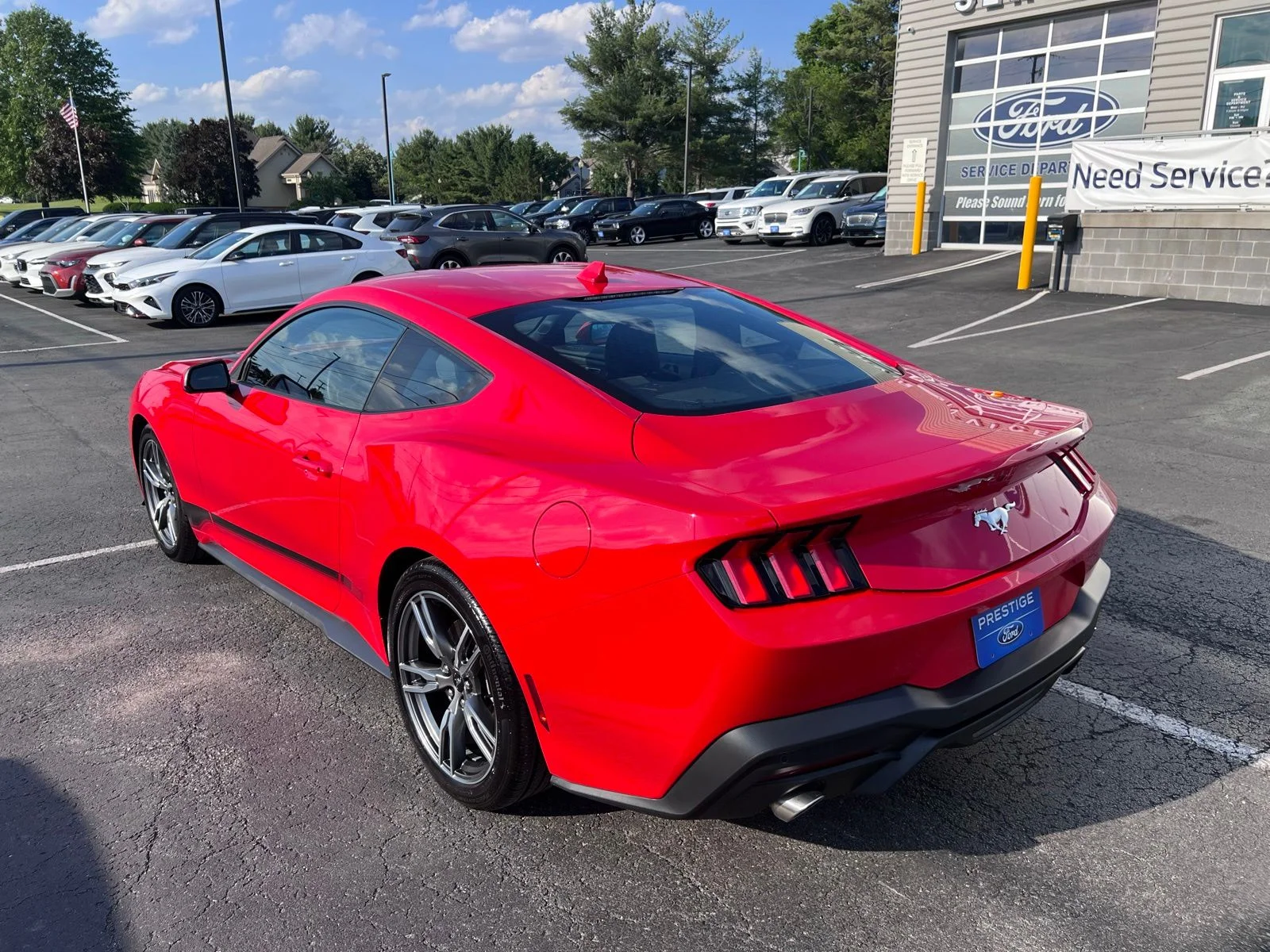 Used 2024 Red Ford EcoBoost image 7