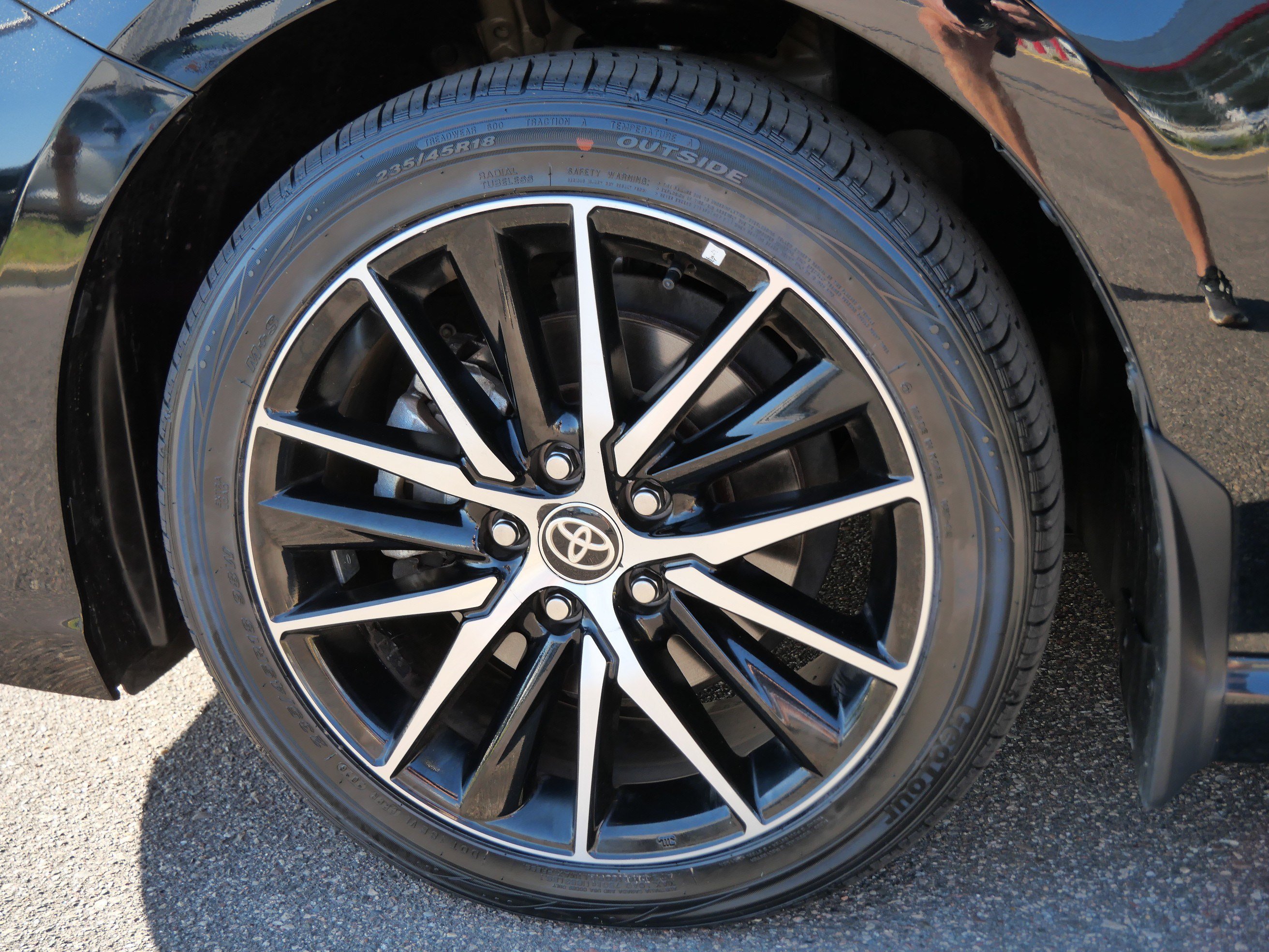 Used 2024 Midnight Black Metallic Toyota SE image 16