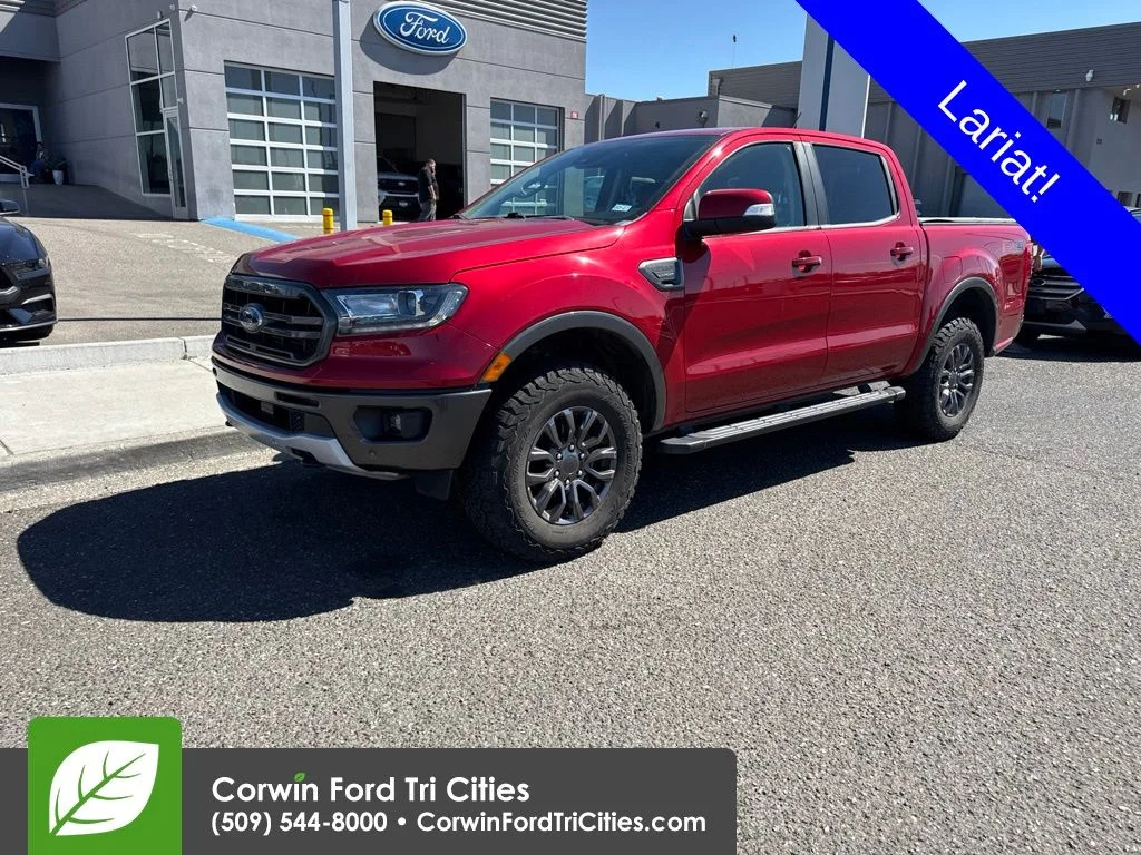 Used 2020 Red Ford Lariat image 2