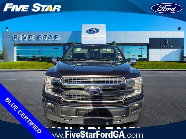 Certified Used 2018 Magma Red Ford Lariat image 2