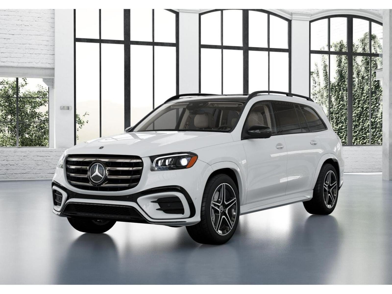 New 2026 Polar White Mercedes-Benz GLS 450 4D Sport Utility 4MATIC® image 83