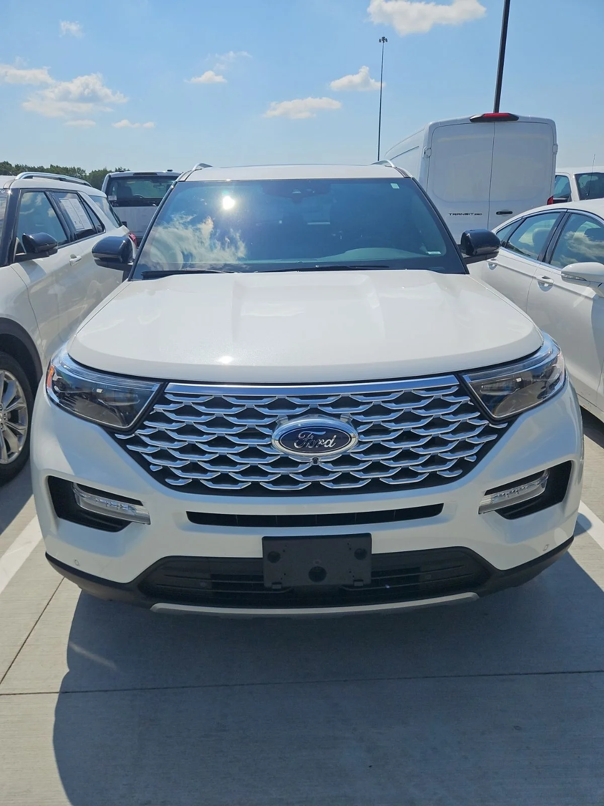 Certified Used 2020 Star White Ford Platinum image 1