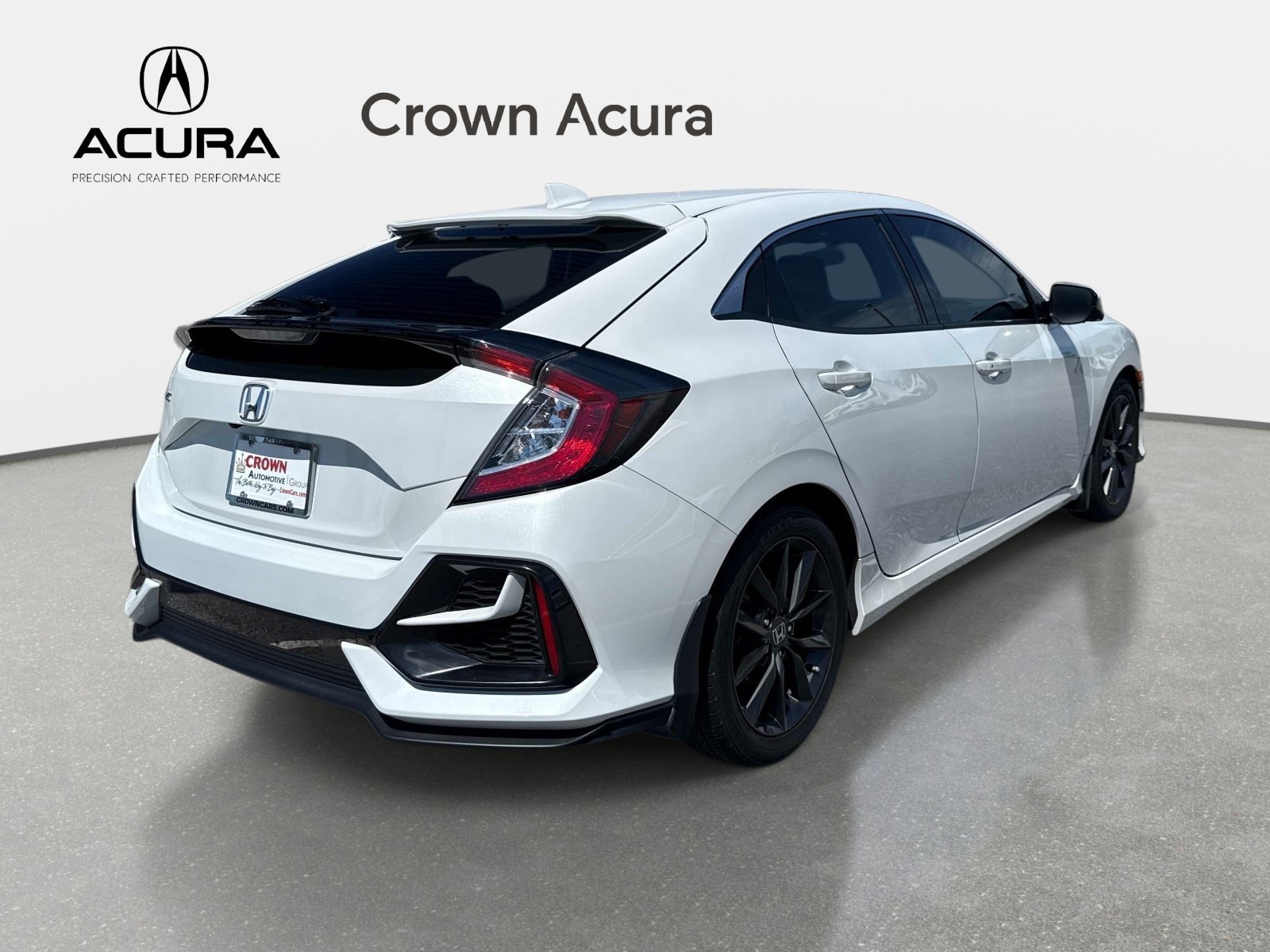 Used 2020 Platinum White Pearl Honda EX image 4