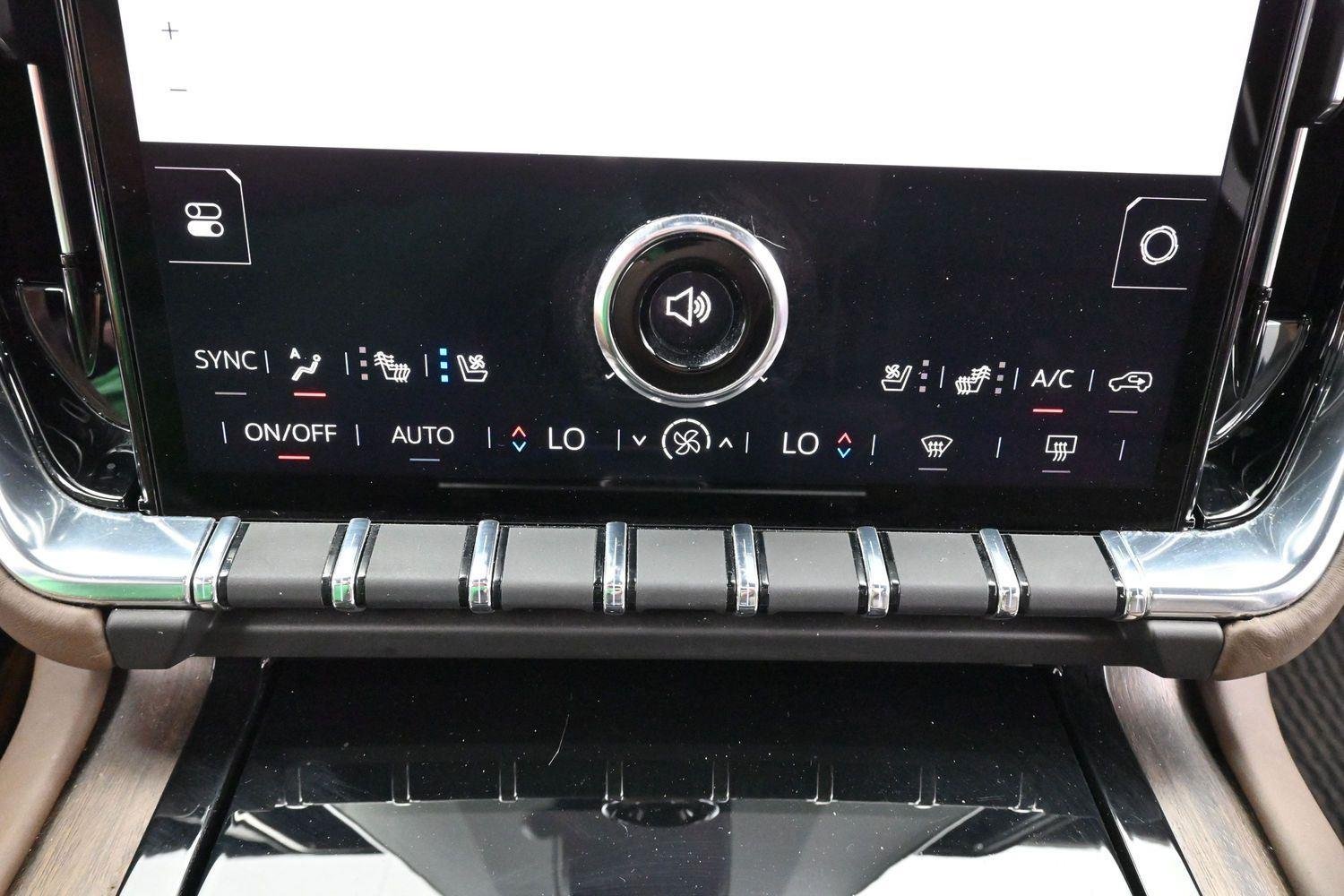 Used 2025 Volcanic Red Tintcoat GMC Denali Ultimate image 28