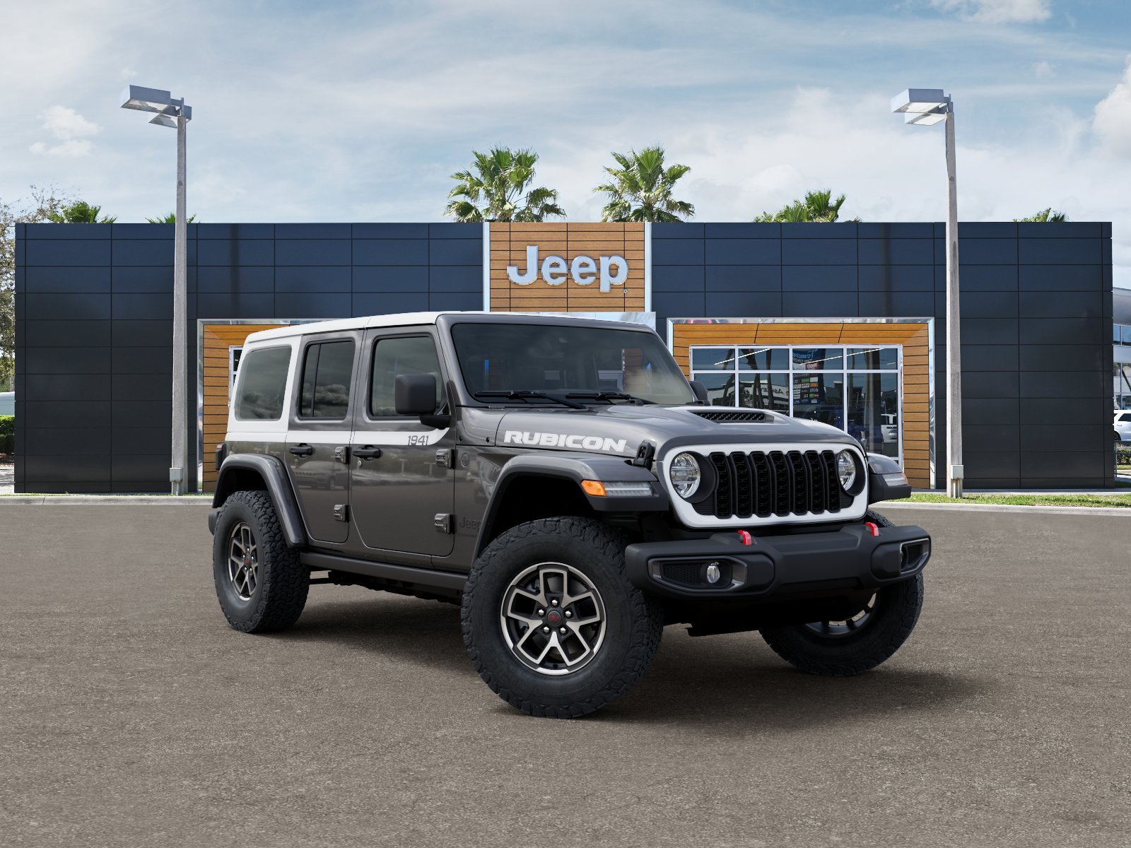 New 2026 Granite Crystal Metallic Clearcoat Jeep Rubicon image 5