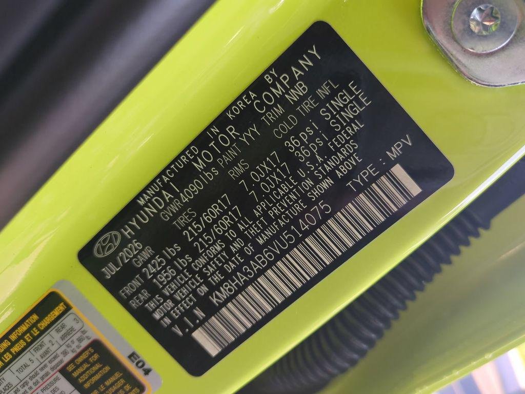 New 2027 Yellow Hyundai SE FWD image 36