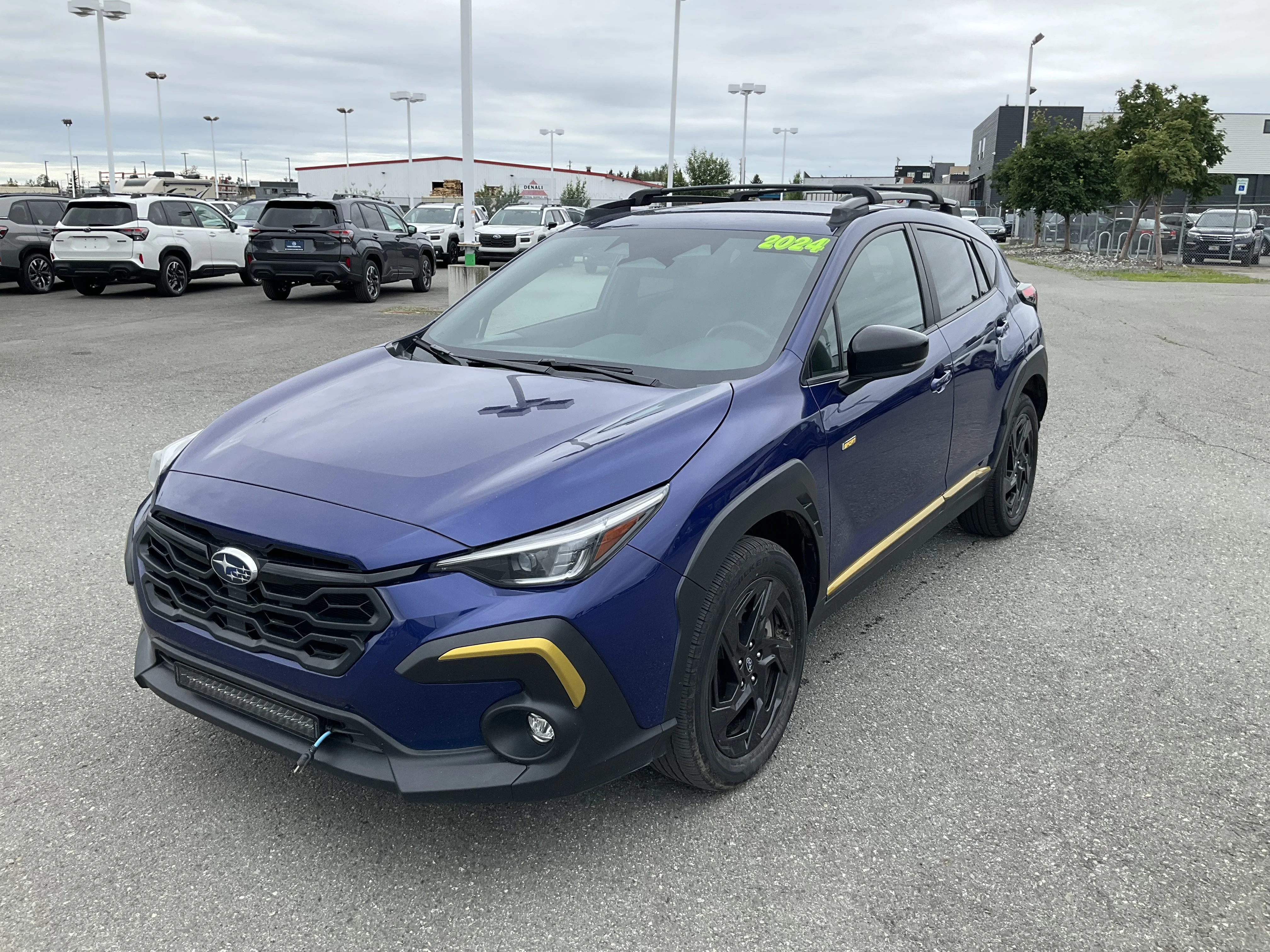 Used 2024 Sapphire Blue Pearl Subaru Sport image 1