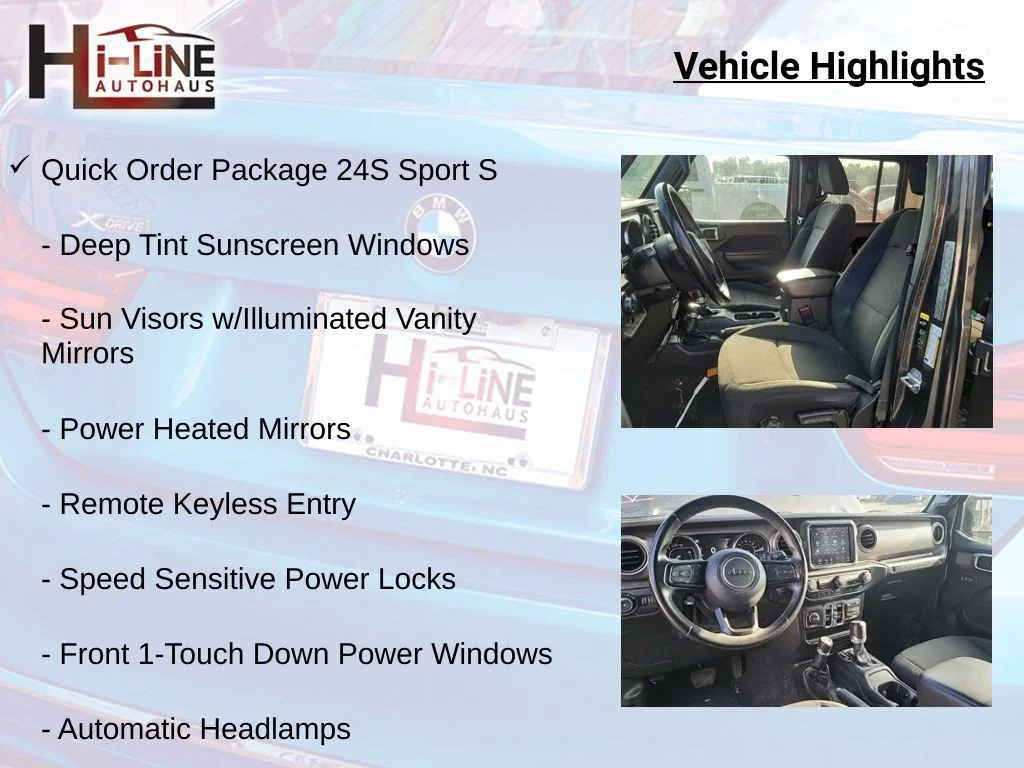 Used 2020 Gray Jeep Unlimited Sport S image 11