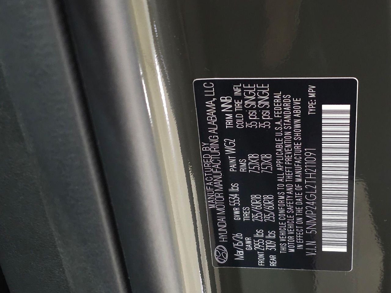 New 2026 Rockwood Green Hyundai SEL FWD image 35