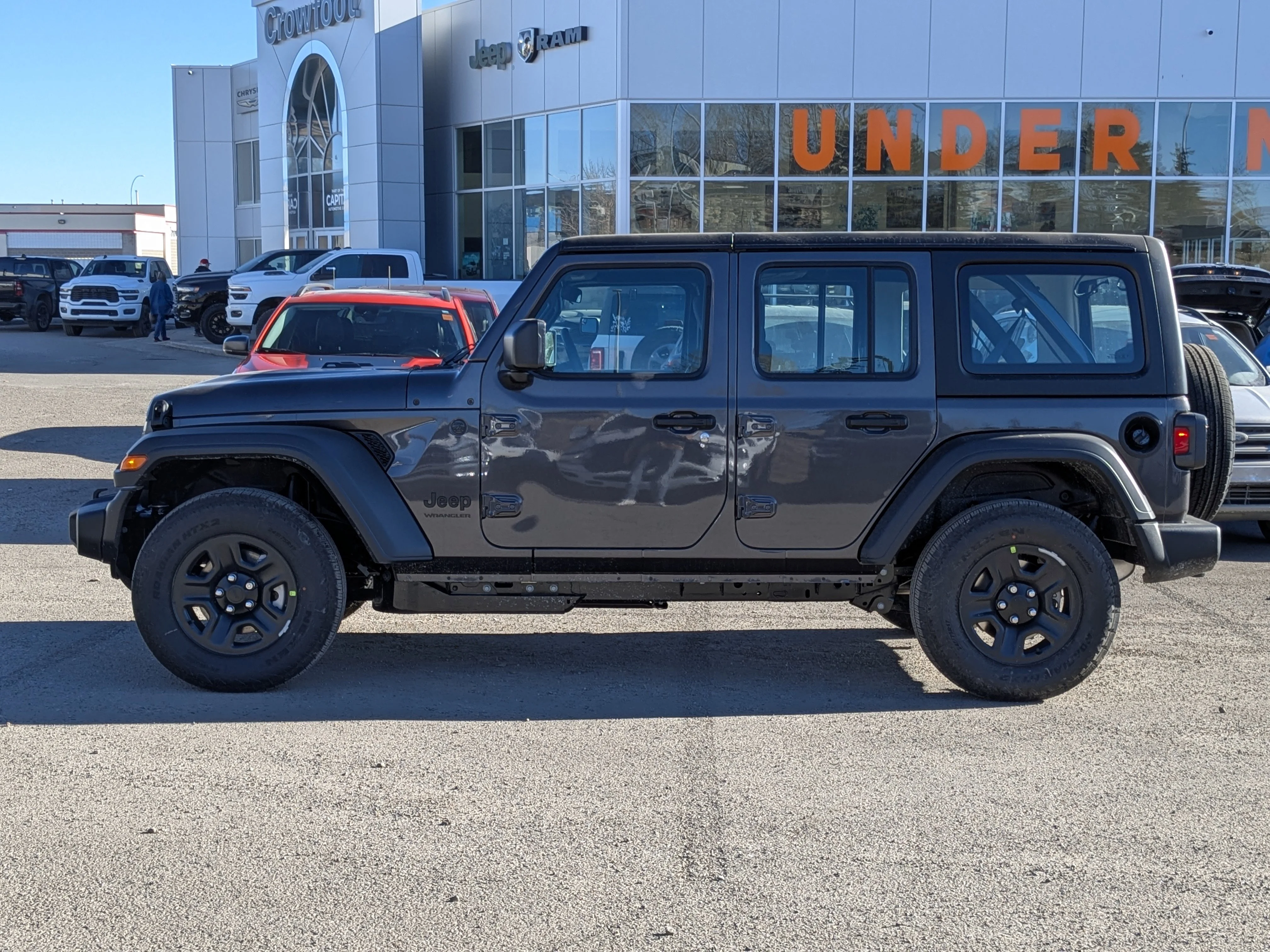 New 2026 Grey Jeep Sport - - 3.6L V6 Engine - 12.3 Uconnect 5 - 3-Piece Hardtop - Non-Vented Steel Hood & More image 5