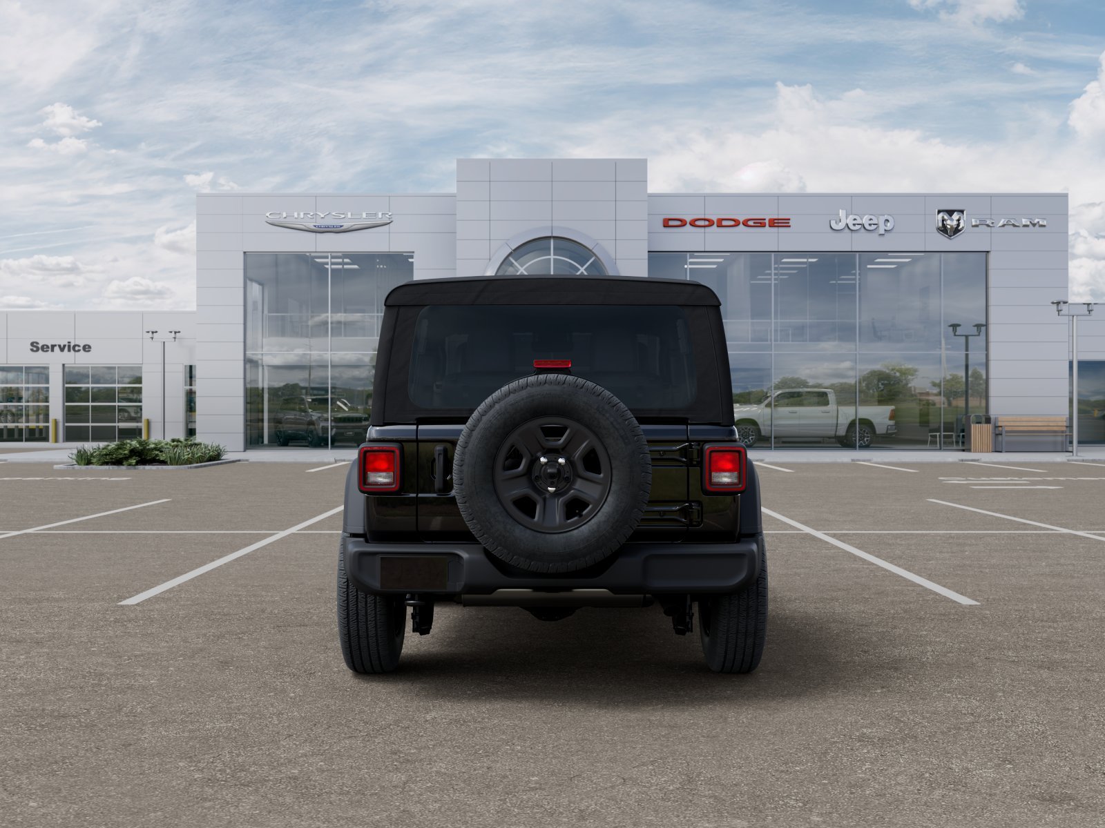 New 2026 Black Clear-Coat Exterior Paint Jeep Sport image 19