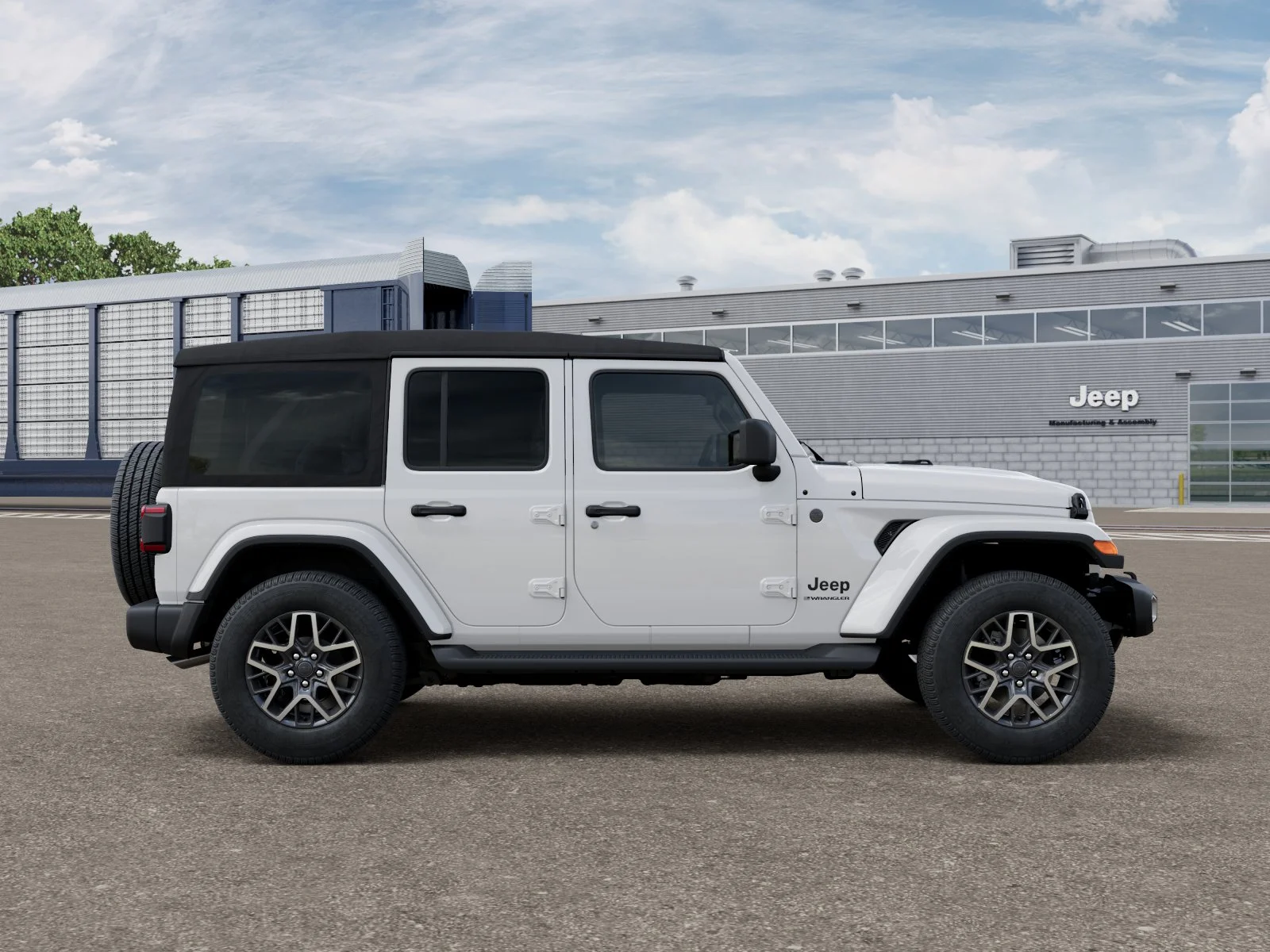 New 2027 Bright White Clearcoat Jeep Sahara image 47