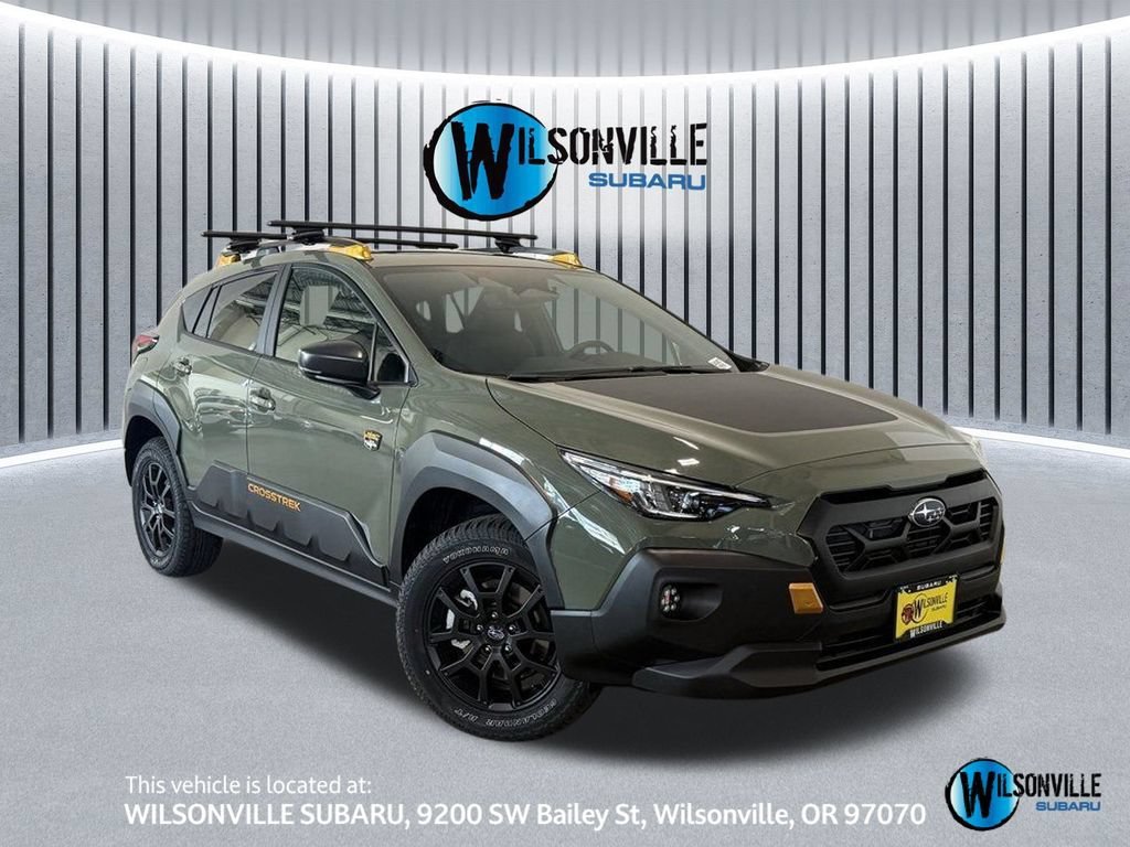 New 2026 ALPINE GREEN Subaru Wilderness image 1