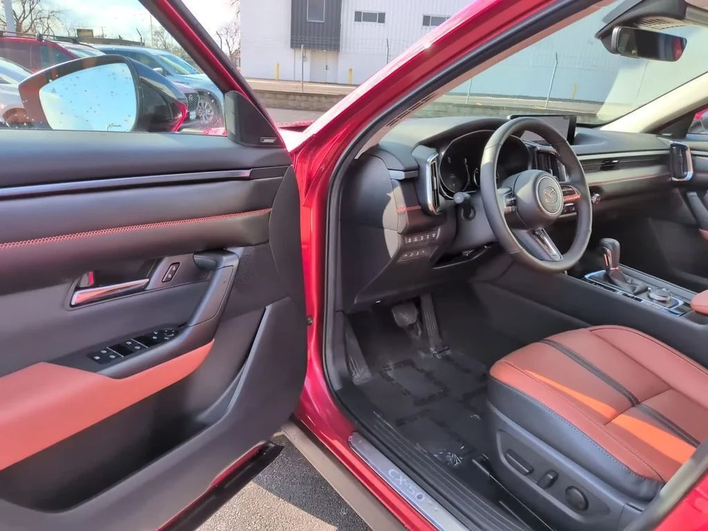 Certified Used 2025 Red Mazda 2.5 Turbo Premium Plus Package CPO image 11