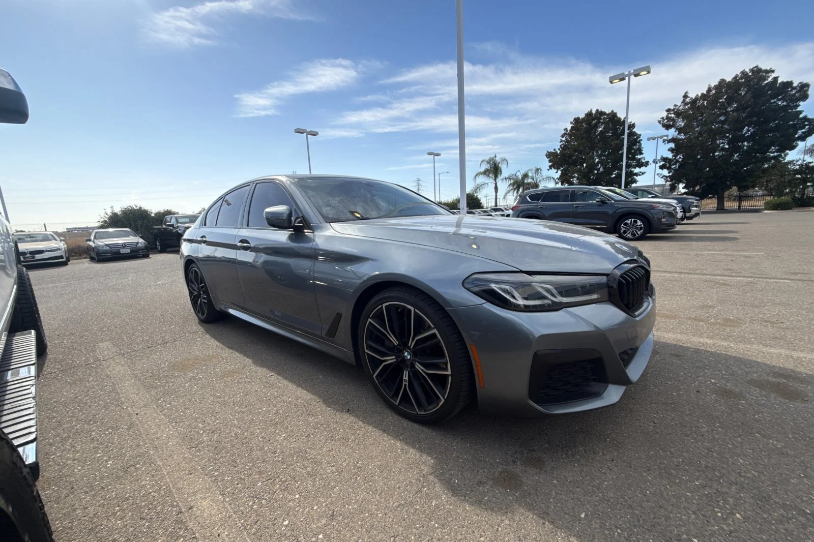 Used 2022 Gray BMW 530i image 2