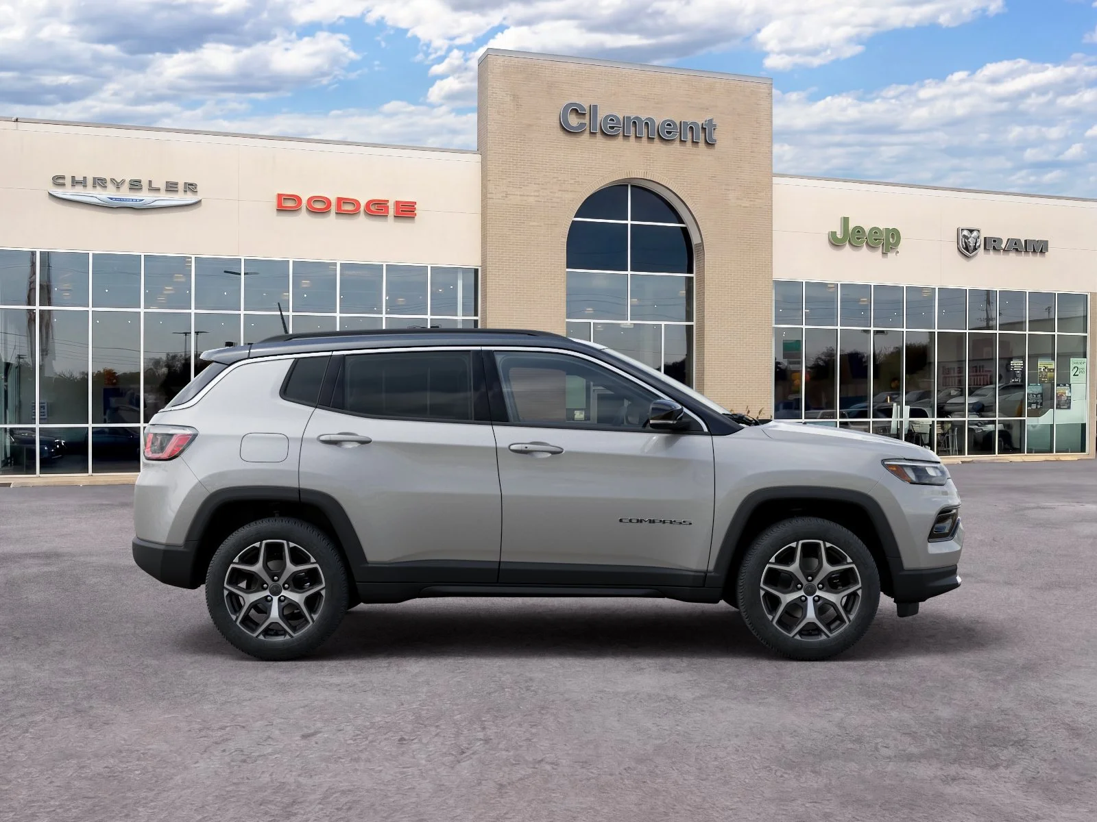 New 2026 Silver Zynith Metallic Clear-Coat Exterior Paint Jeep Limited image 23