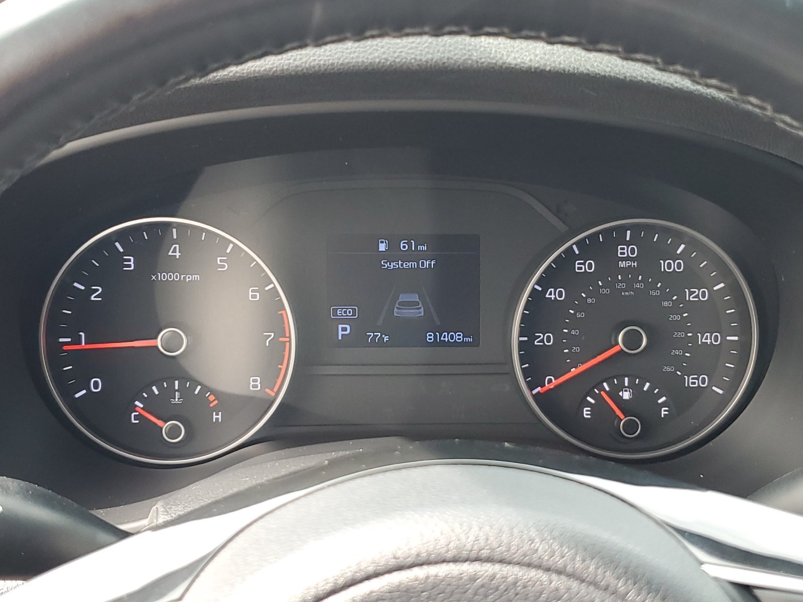 Used 2020 Red Kia EX image 20