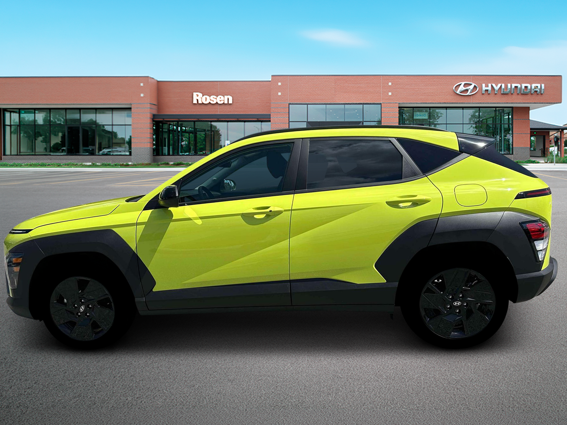 New 2026 Yellow Hyundai SEL Sport AWD image 3