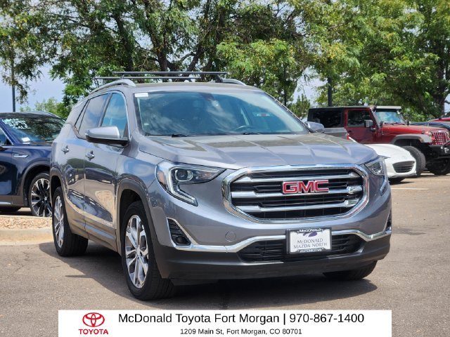 Used 2018 Gray GMC SLT image 4