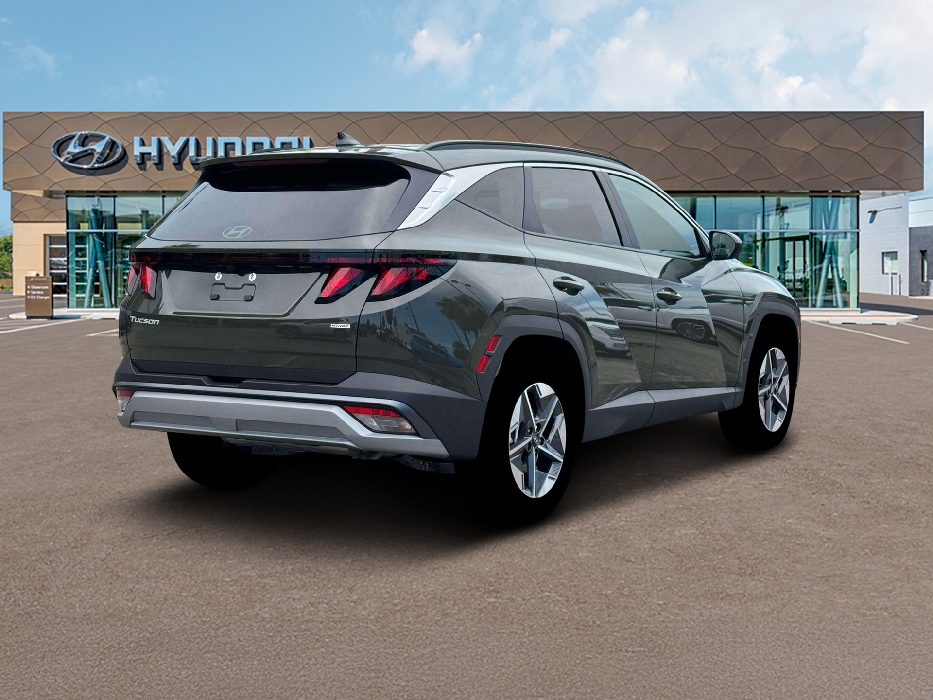 New 2026 Green Hyundai SEL AWD image 7