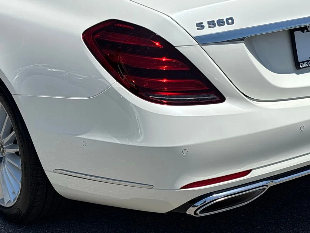 Used 2020 designo Diamond White Metallic Mercedes-Benz S 560 image 5