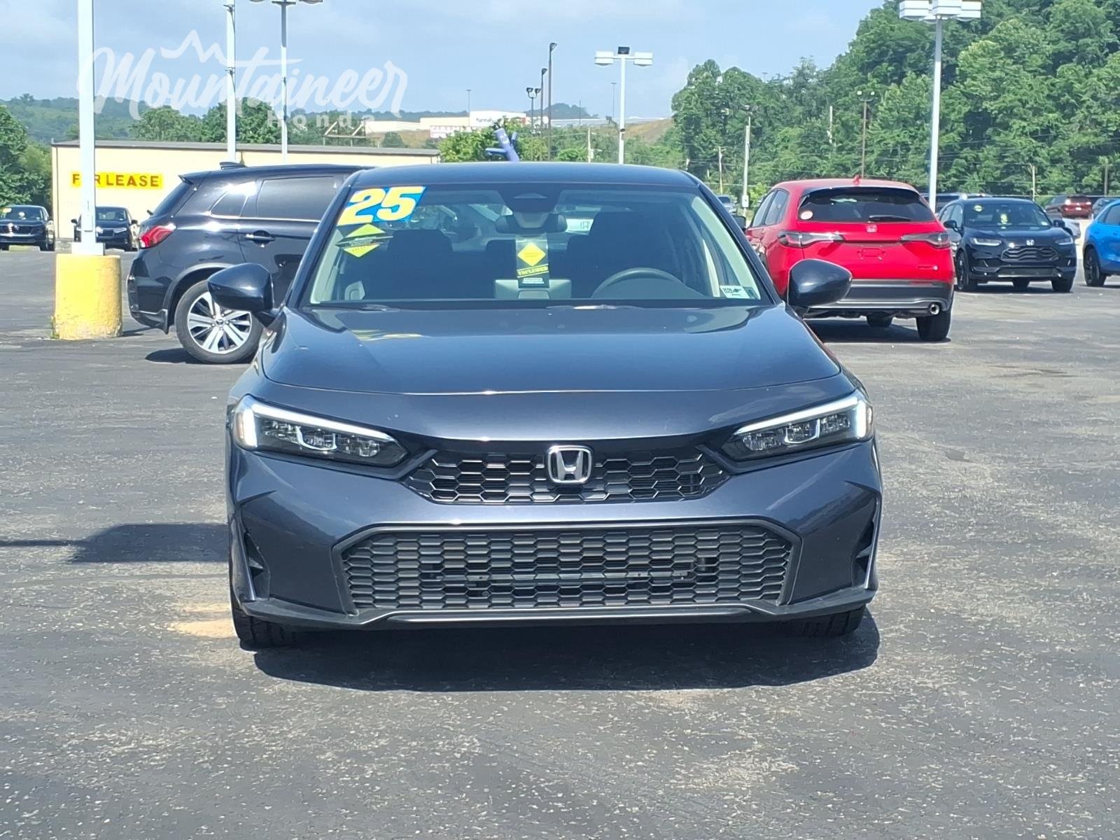 Used 2025 Meteorite Gray Metallic Honda LX image 3