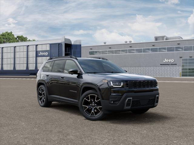 New 2026 Diamond Black Crystal Pearl-Coat Exterior Paint Jeep Overland image 3