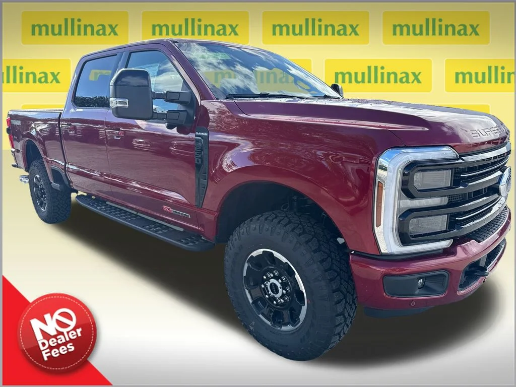 New 2026 Red Ford Platinum image 1