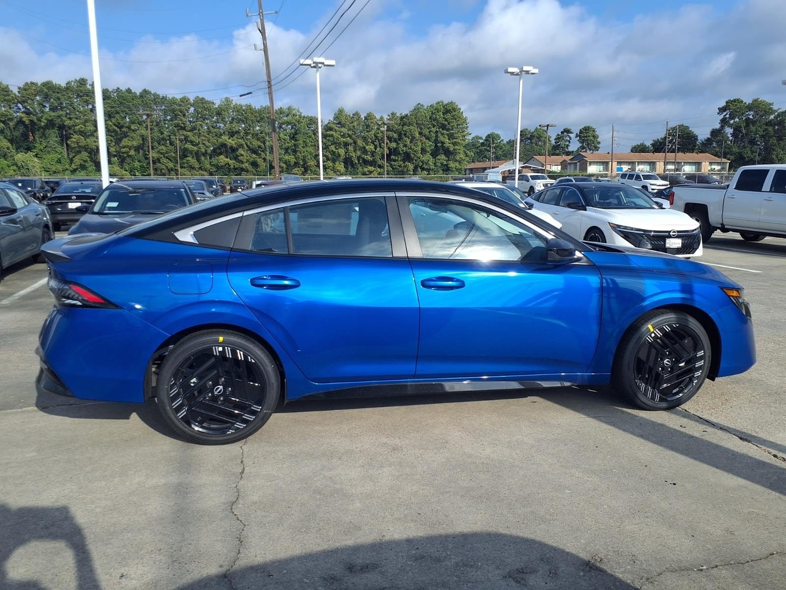 2026 Nissan Sentra SR Blue at Robbins Nissan