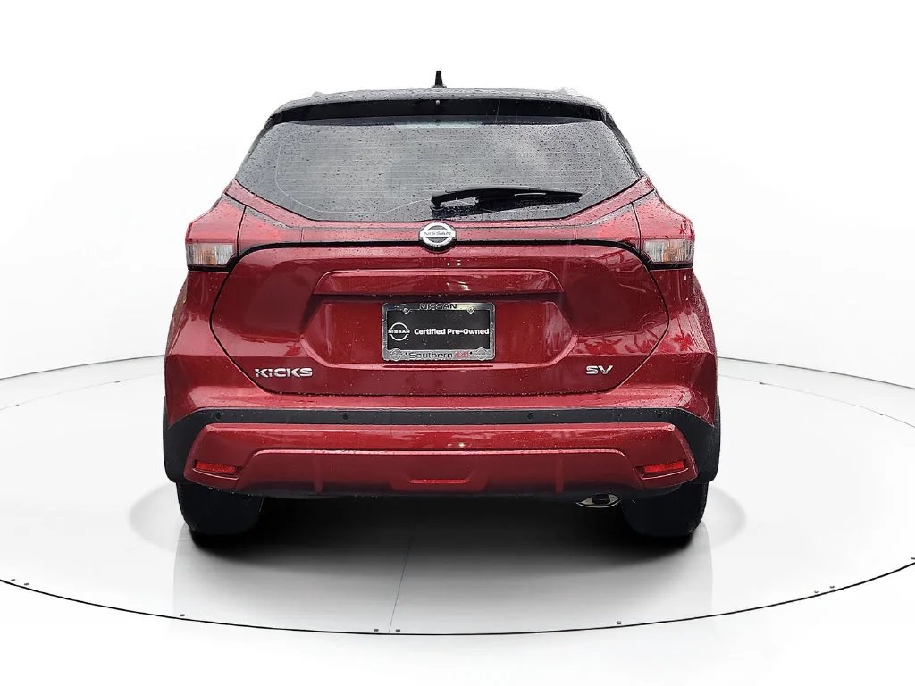 Certified Used 2021 Red Nissan SV image 6
