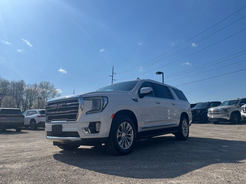 Used 2021 White Frost GMC SLT image 2