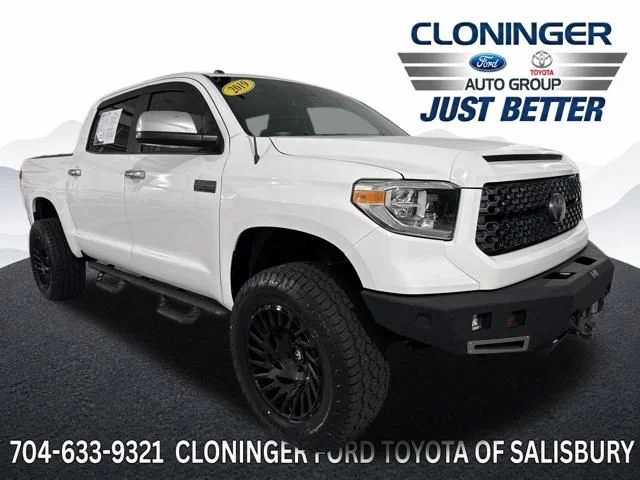 Used 2019 White Toyota Platinum image 1