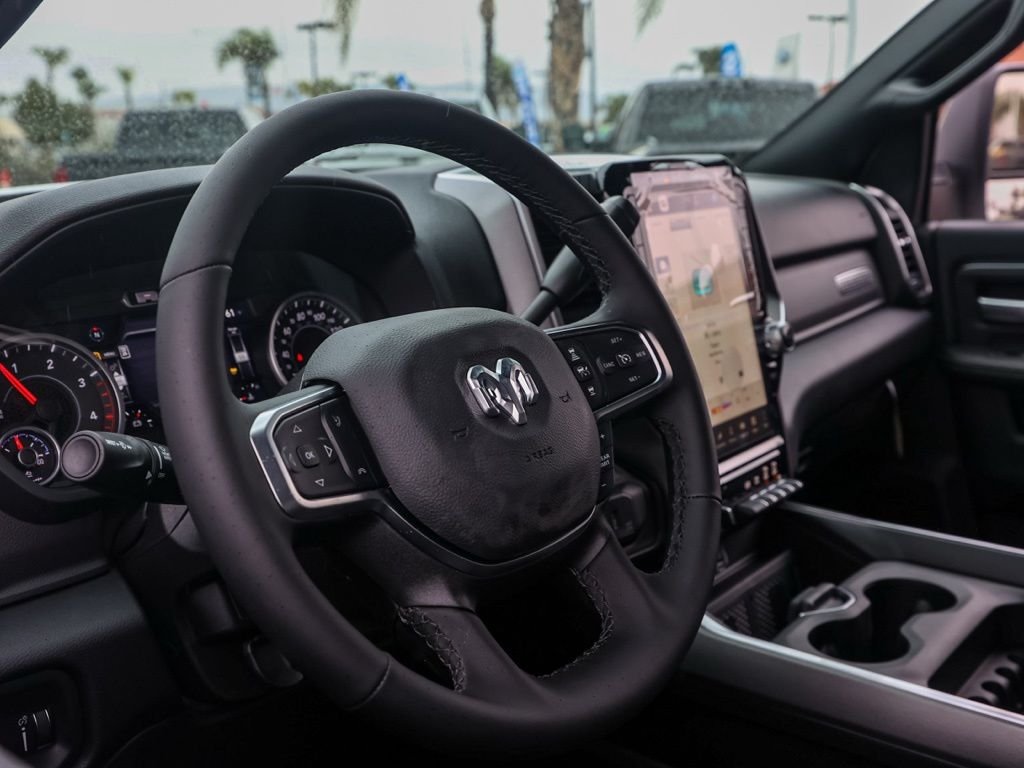 New 2026 Bright White Clear-Coat Exterior Paint RAM Big Horn Night Edition image 13