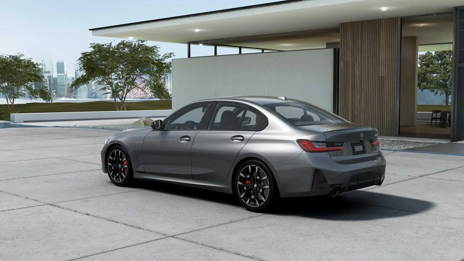 New 2026 Skyscraper Grey Metallic BMW 330i image 2