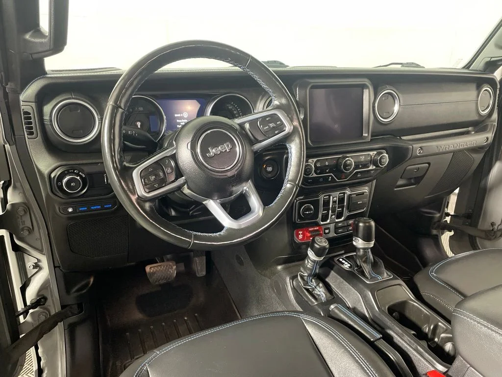 Used 2023 Gray Clearcoat Jeep Rubicon 4xe image 8