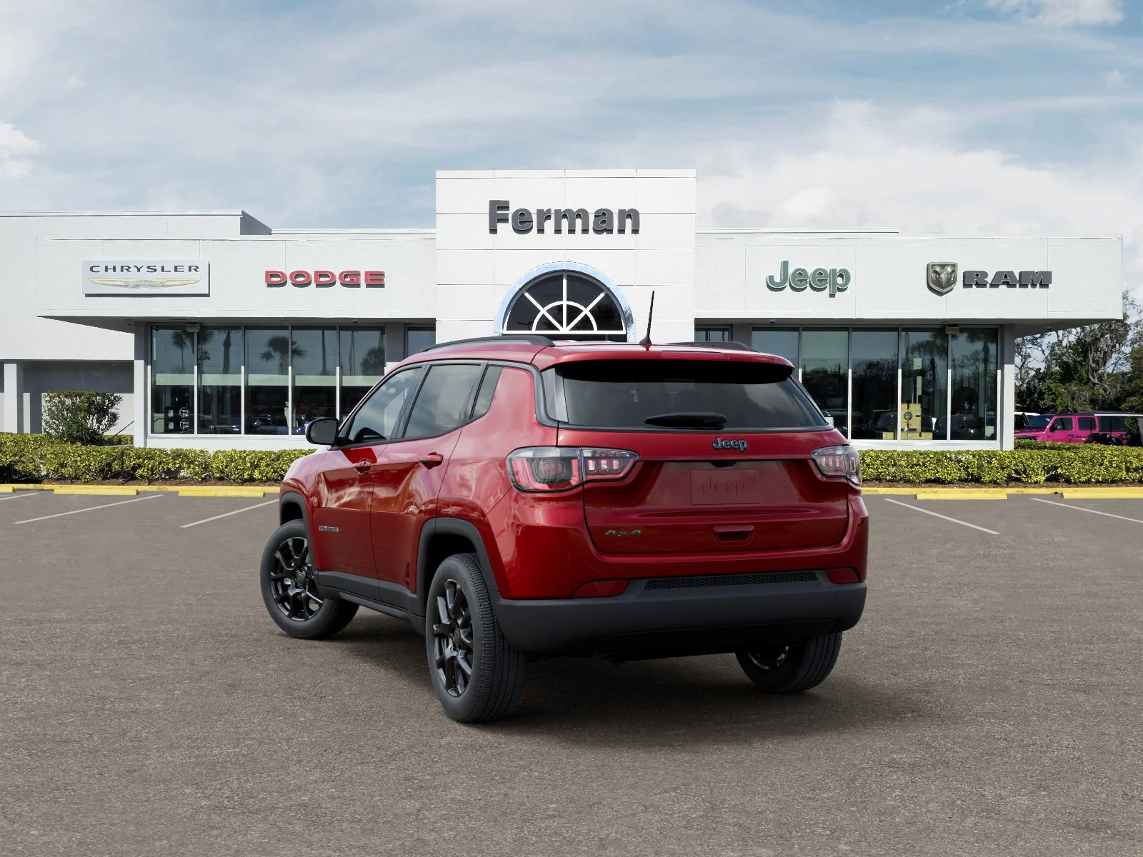 New 2026 Red Hot Pearlcoat Jeep Latitude image 36