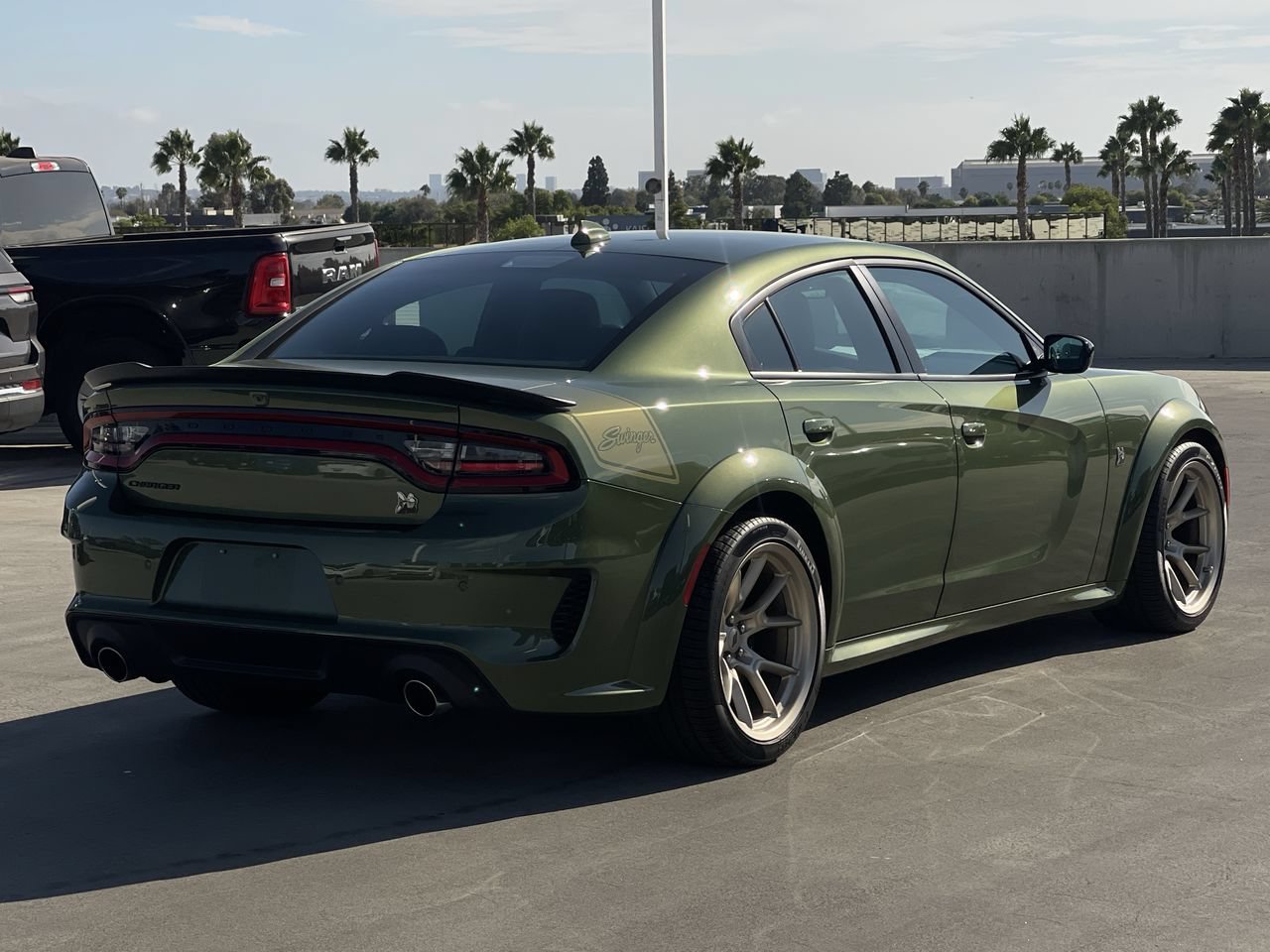 Used 2023 F8 Green Dodge Scat Pack Widebody image 5