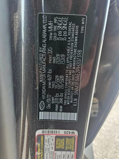 Used 2023 Gray Hyundai SEL image 29