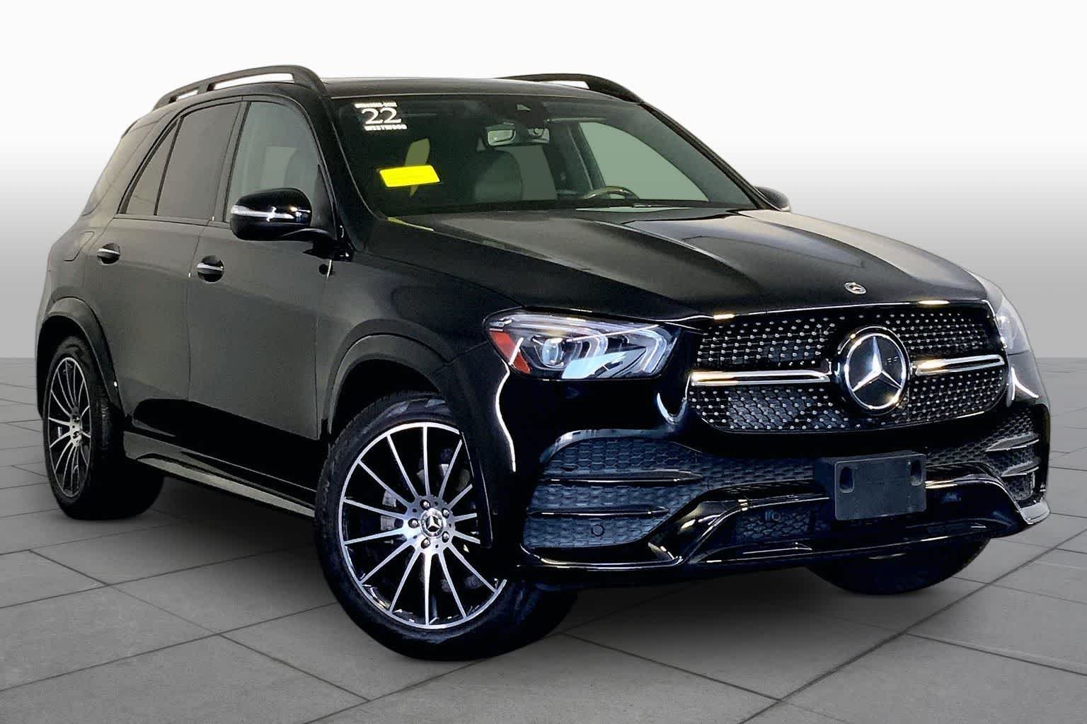 Certified Used 2022 Black Mercedes-Benz GLE 350 image 3
