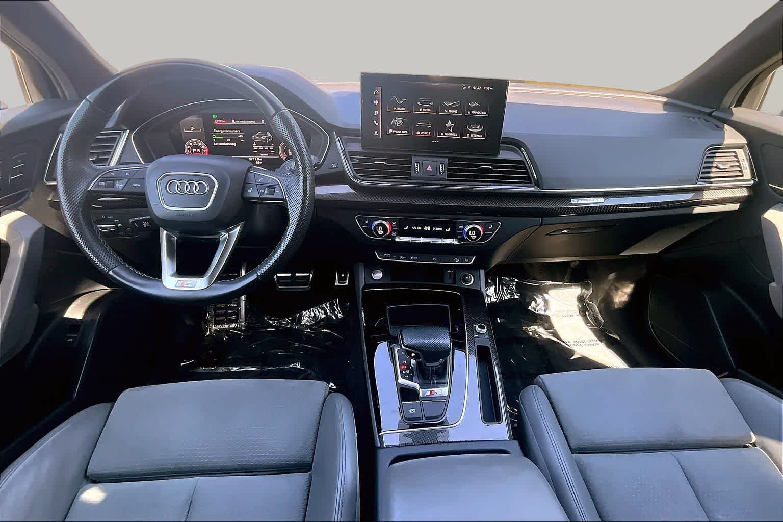 Used 2022 Florett Silver Metallic Audi Premium Plus image 16