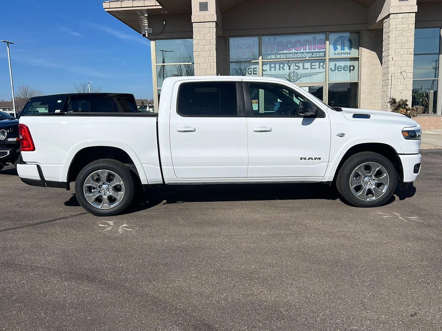 New 2026 Bright White Clearcoat RAM Big Horn image 8