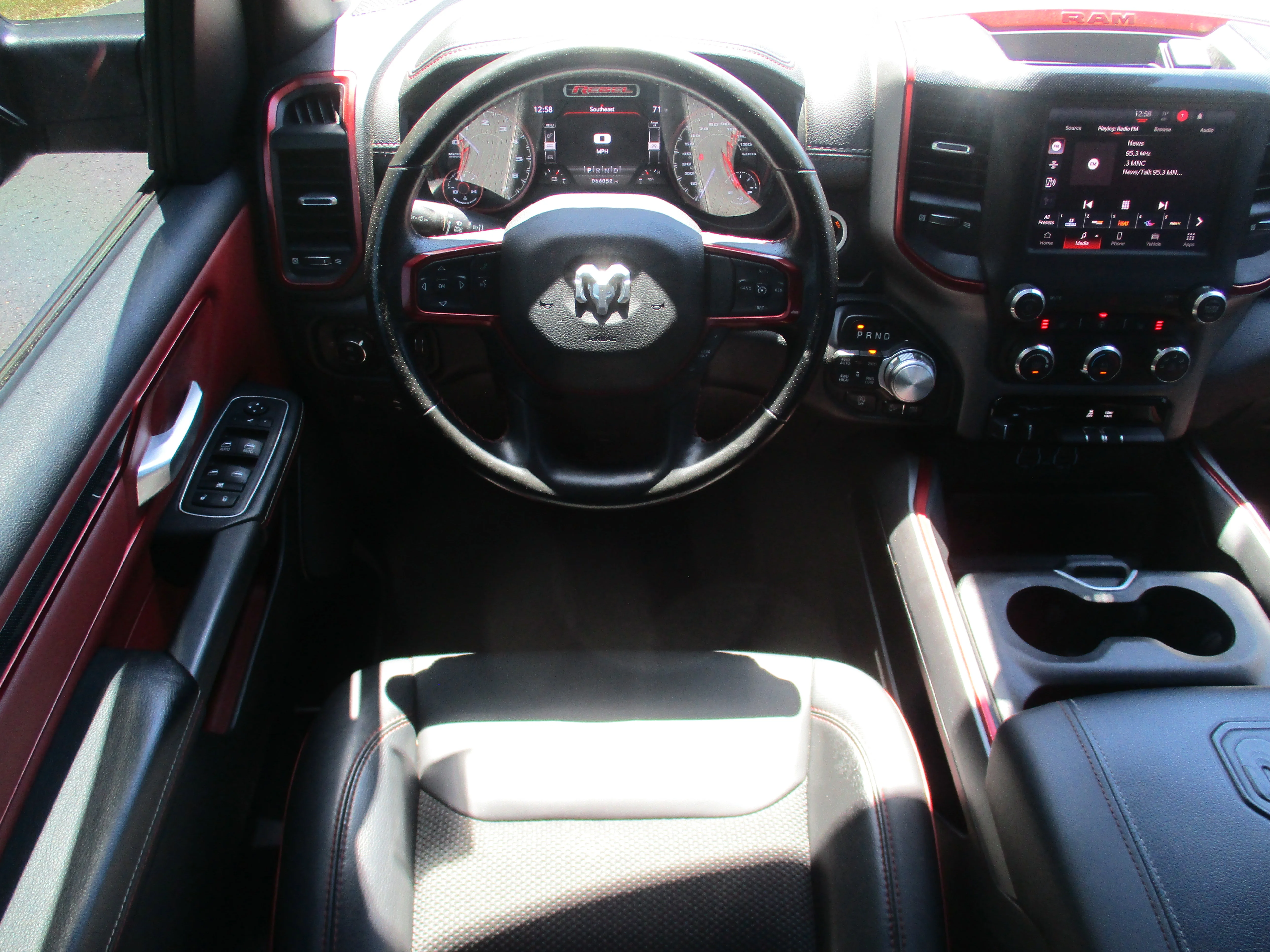 Used 2022 Diamond Black Crystal Pearlcoat Ram Rebel image 8