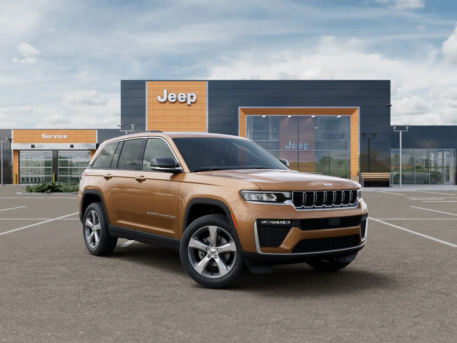 New 2026 Copper Shino Metallic Clearcoat Jeep Limited image 5