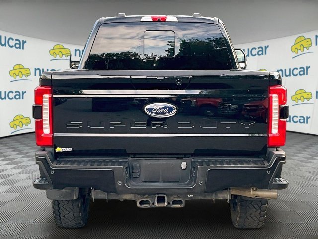 Used 2023 Black Metallic Ford Lariat image 4